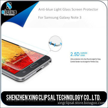 Wholesale Eyes Protective / Anti-blue Light Tempered Anti-blue Light glass screen protector for Samsung Galaxy Note 3